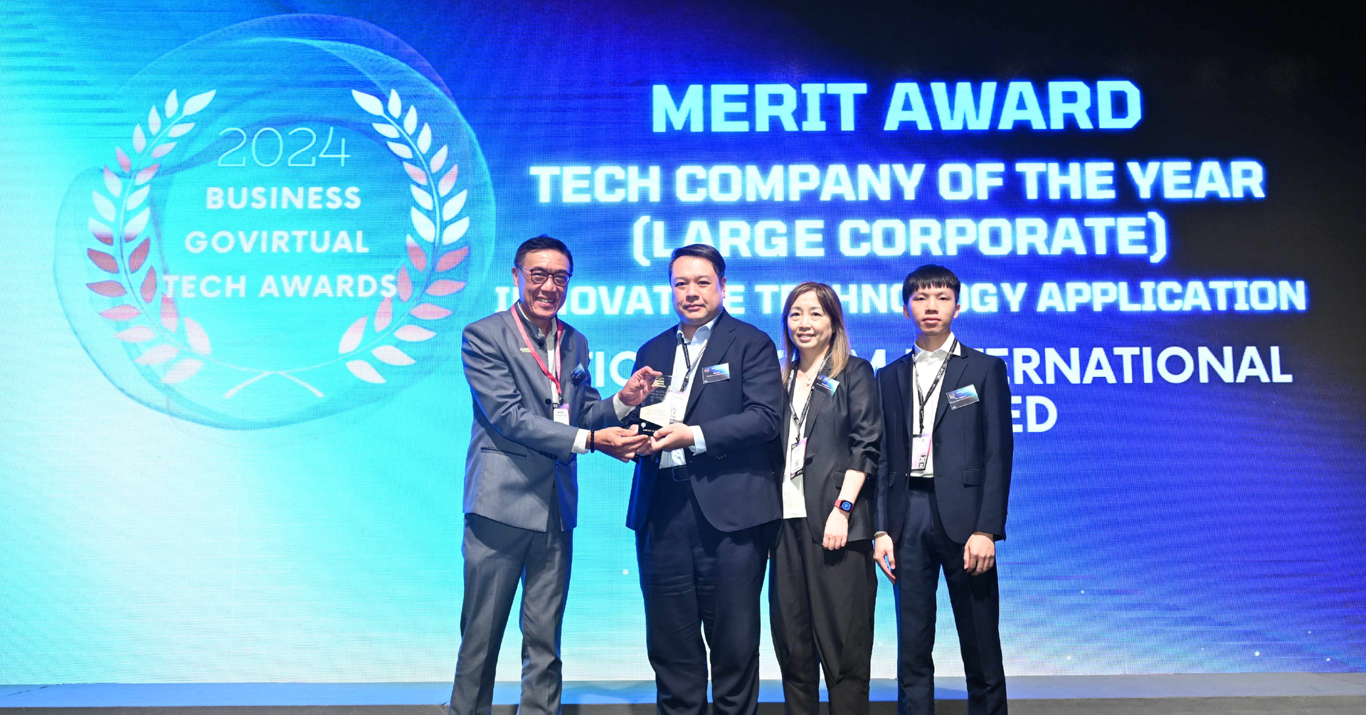  AI Databank won “BUSINESS GOVirtual Tech Awards -Tech Company of the Year (Large Corporation) – Innovative Technology Application”